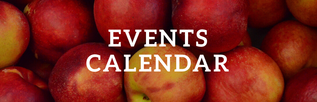 Events Calendar over Apples